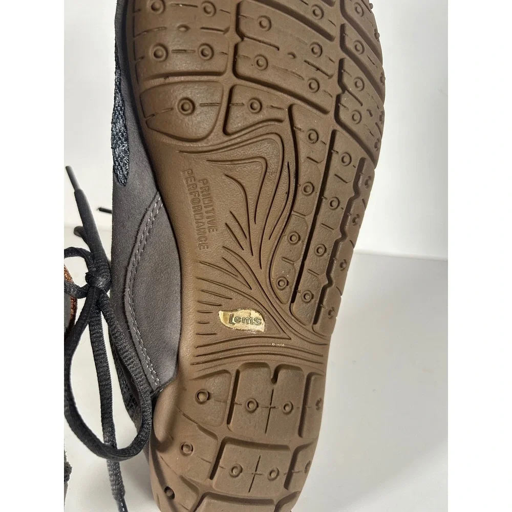 Lems Primal 2 Slate Gray Minimalist Barefoot Shoes Mens 8 Womens 9.5 LM190107